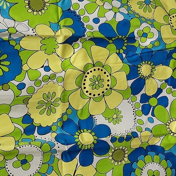 J W Treci Vintage Floral Sheath Dress Sz 10T. Cotton and Spandex. Womens - Picture 3 of 5